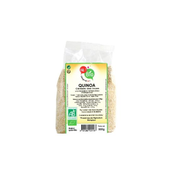 Image de Quinoa blanc BIO, Hé Bio, 500g