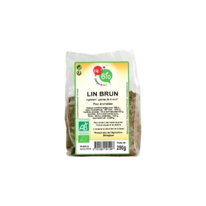 Picture of Lin brun BIO, Hé Bio, 250g