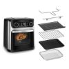 Four air fryer Moulinex Easy Fry Multifonction 9 en 1 AL556D – 15 L, rôtisserie, 1800 W, inox