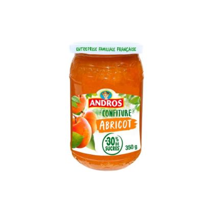 Image de Confiture allégée d'Abricots - Andros - 350g