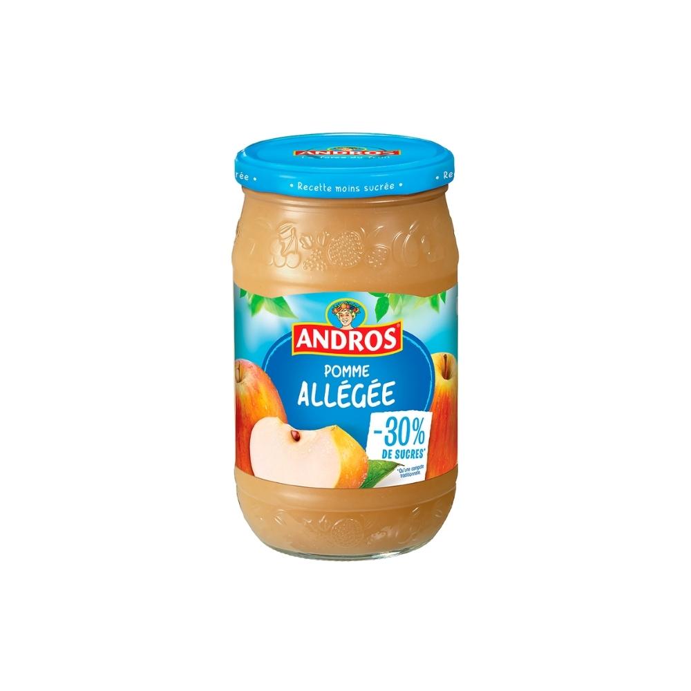 Compote dessert fruitier allégé Pomme Andros 730g ChezVous.re