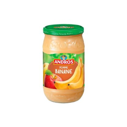 Picture of Compote dessert fruitier Pomme Banane - Andros - 750g