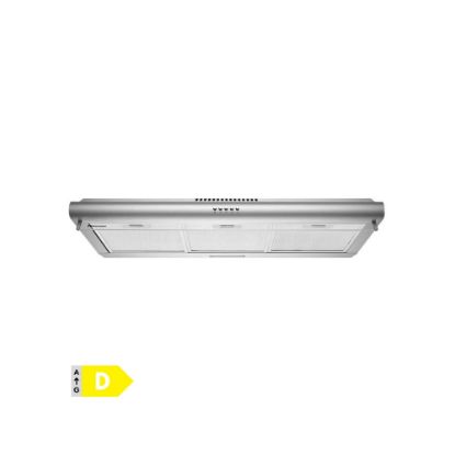 Image de Hotte casquette 90cm 180m3/h filtre à charbon Hisense HHO90PASS - inox