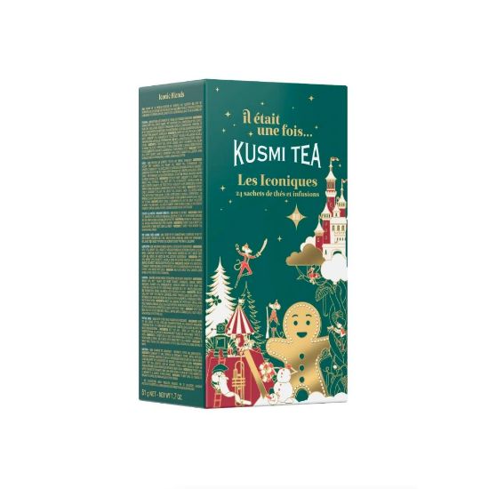 Image de KUSMI TEA - Les Iconiques Bio - Coffret de Noël édition limitée