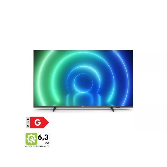 Image de Téléviseur Smart TV 4K UHD LED 139cm - Philips 55PUS7506/12