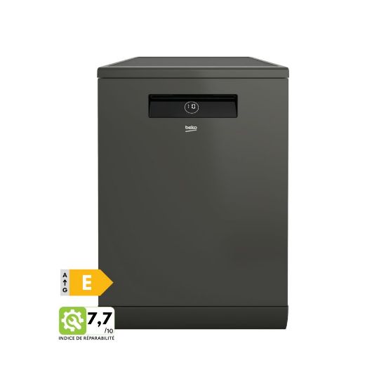 Image de Lave-vaisselle pose libre 14 couverts - Beko bPRO 500 DENBO44GDOS - noir