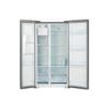Réfrigérateur américain 556L, No Frost, Moteur Inverter, Distributeur d'eau et glaçons - Kryster KSS5561ICESX - inox