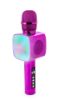 Image de Microphone karaoké avec effets lumineux (Rose) – BIG BEN PARTYBTMIC2PK