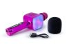 Picture of Microphone karaoké avec effets lumineux (Rose) – BIG BEN PARTYBTMIC2PK