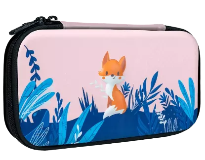 Image de BIGBEN Pochette Nintendo Switch Fox rose