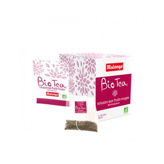 Picture of Infusion aux Fruits Rouges Bio - Malongo - 25 sachets