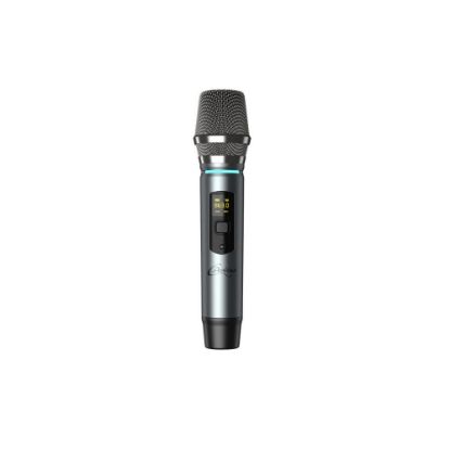 MICROPHONE KARAOKE AVEC EFFETS LUMINEUX – PARTYBTMIC2BK