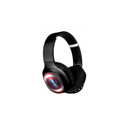 Image de Casque sans fil noir Marvel Captain America - BIG BEN