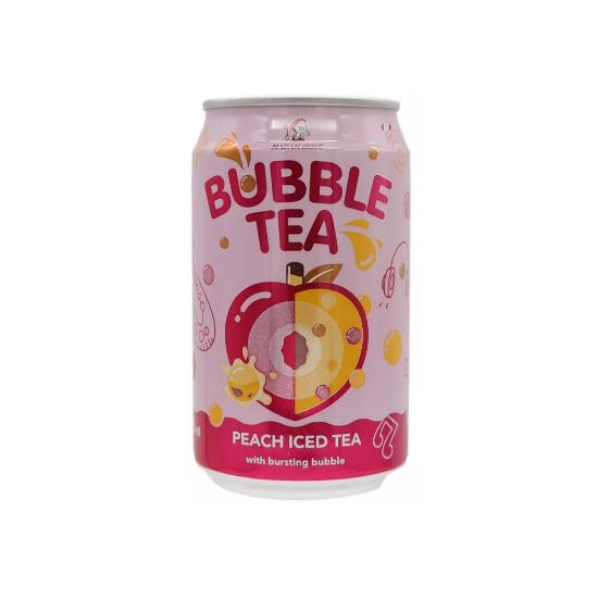 Picture of Bubble Ice Tea Pêche - Madam Hong - pack 6 x 315ml