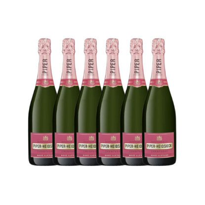 Carton de 6 Champagne PIPER HEIDSIECK Rosé Sauvage 75cl