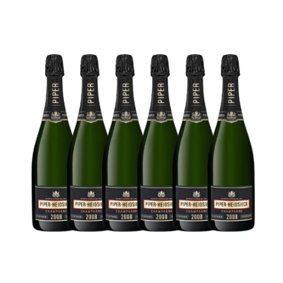 Carton de 6 Champagne PIPER HEIDSIECK Vintage Brut 75cl