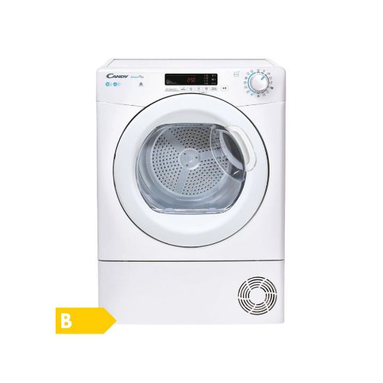 Image de Sèche-linge pose libre à condensation 10kg Smart Pro - Candy CSOE C10DG-S - blanc