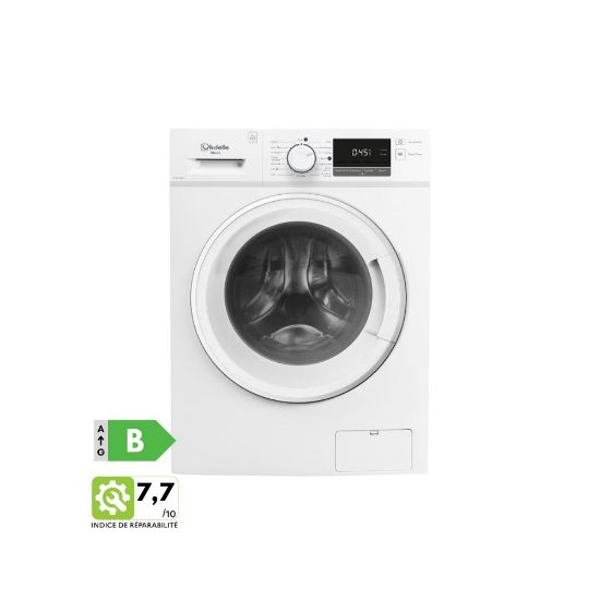 Picture of Lave-linge hublot 9kg 1400tr/min - Vedette LFVQ194W - blanc