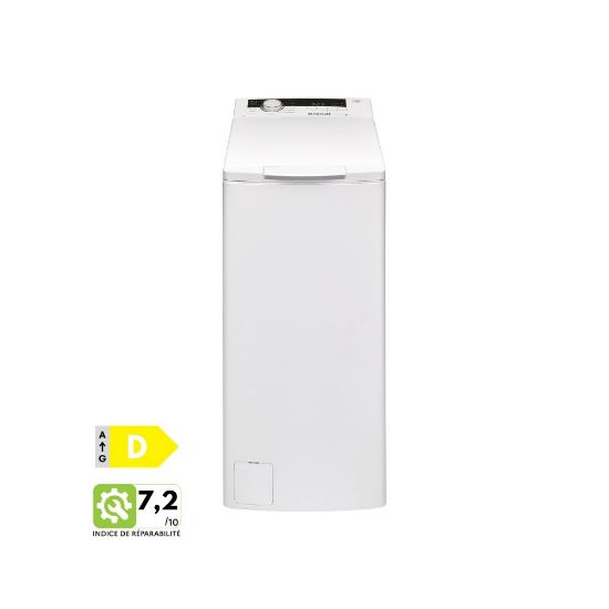 Image de Lave-linge top 7kg 1200tr/min - Brandt BT17028 - blanc
