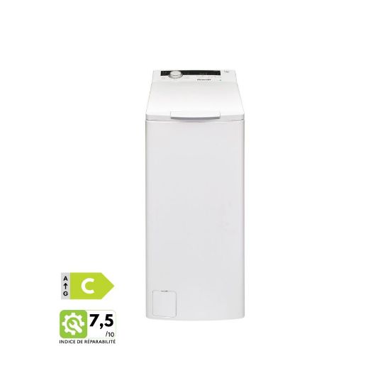 Picture of Lave linge top 8kg 1300tr/min - Brandt BT18038Q - blanc