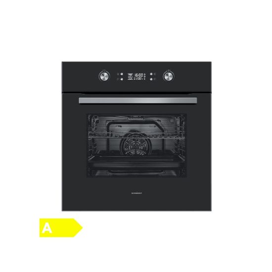 Picture of Four encastrable 60cm 65L pyrolyse - Schneider SCOP25ENBK - noir