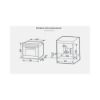 Picture of Four encastrable 60cm 65L pyrolyse - Schneider SCOP25ENBK - noir