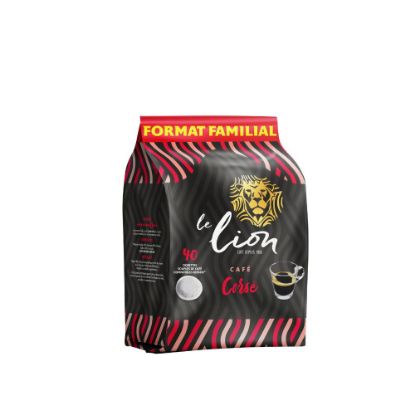 Picture of Sachet de Dosettes de café LE LION Corsé 7g x 40 - Compatibles Senseo