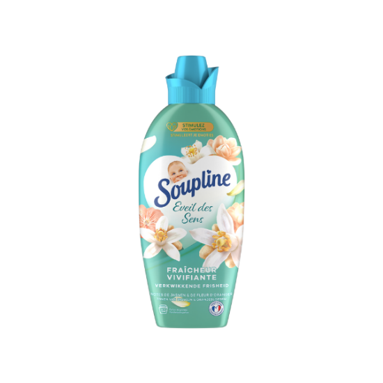 Assouplissant SOUPLINE ULTRA EVEIL DES SENS - FRAÎCHEUR VIVIFIANTE 1,2L