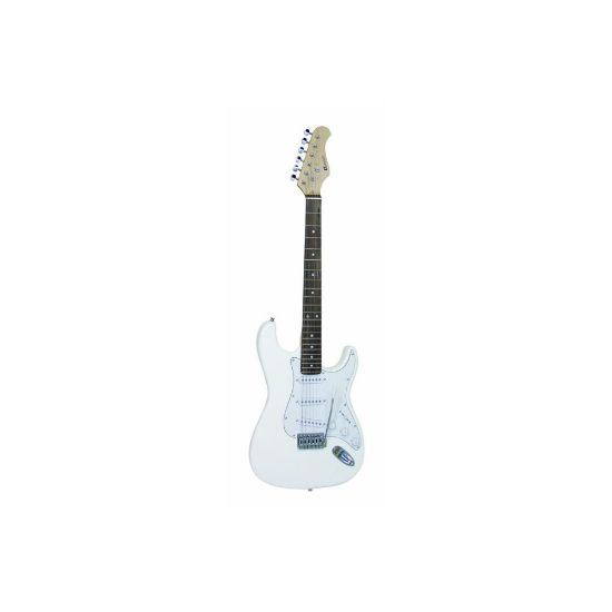 Picture of DiMavery Guitare Electrique ST-203, Blanche