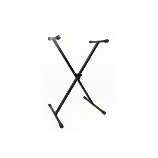 Image de ARROW Stand Clavier en X Noir