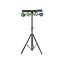 Picture of DJLIGHT60 Support de lumière avec 2 projecteurs par RGBW + 2 Moon Flower à LED RGBWA - Lotronic