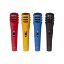 Image de DM500 Lot de 4 Microphones filaires dynamiques - Lotronic