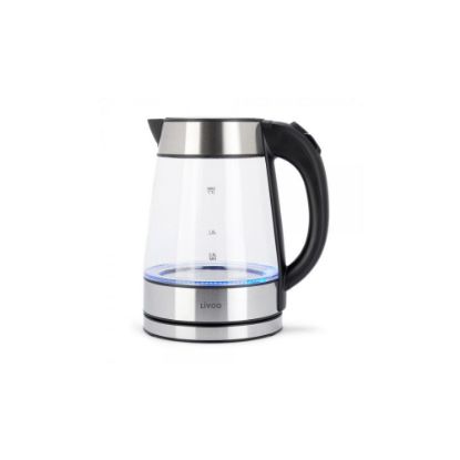 Picture of Bouilloire en verre 1,7 L Livoo - inox