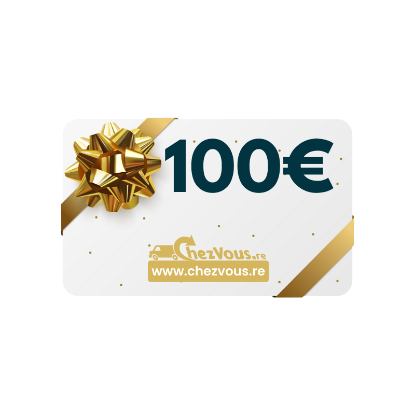 E-carte cadeau ChezVous.re 100 Euros