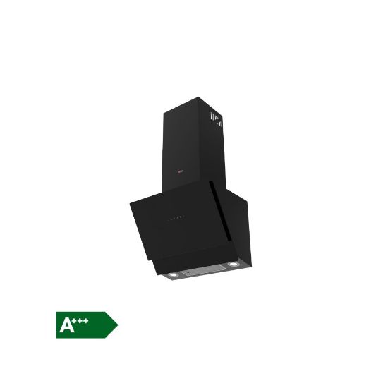 Picture of Hotte décorative 60cm 650m3/h - DeRosso - noir