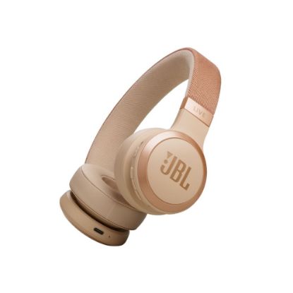 Image de Casque audio supra-auriculaire sans fil - JBL Live 670NC - sable