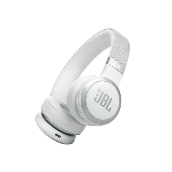 Casque audio supra-auriculaire sans fil - JBL Live 670NC - blanc    - Shopping et Courses en ligne, livrés à domicile ou au bureau,  7j/7 à la Réunion