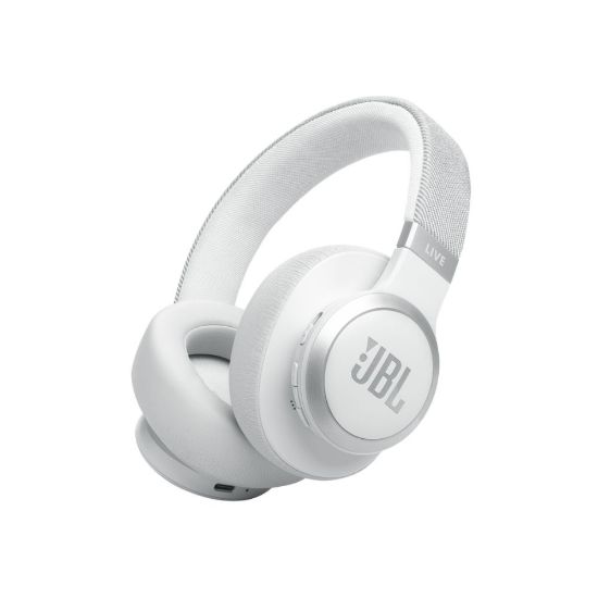 Casque audio arceau sans fil - JBL Live 770NC - blanc   -  Shopping et Courses en ligne, livrés à domicile ou au bureau, 7j/7 à la  Réunion