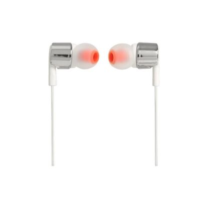 Image de Ecouteurs intra-auriculaires filaire avec micro - JBL Tune 210 - gris
