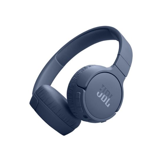 Image de Casque audio supra-auriculaire sans fil avec réduction de bruit - JBL Tune 670NC - bleu