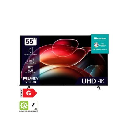 Picture of Smart TV 4K | DOLBY VISION 55″ (139cm) - Hisense Série A6K