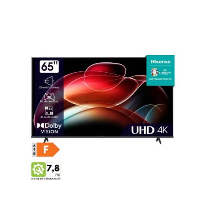 Picture of TV 4K | DOLBY VISION 65″ (164cm) - Hisense Série A6K
