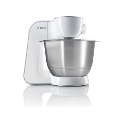 Image de Robot de cuisine multifonction 900 W - Bosch Série 4 - Blanc et argent