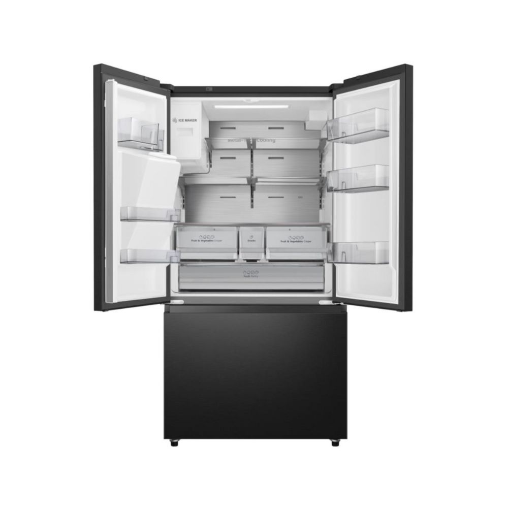 Réfrigérateur Multiportes Hisense RF793N4SAFE – 612L NoFrost – Distributeur Eau & Glaçons…