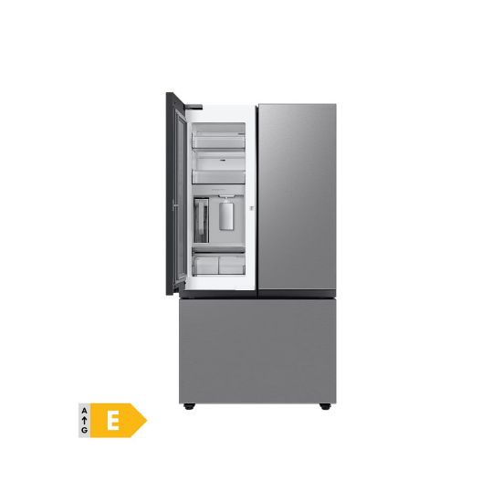Image de Réfrigérateur multi-portes connecté 674L NoFrost avec distributeur d'eau - Samsung RF24BB660EQLEF - inox