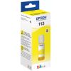 Bouteille d'encre Epson 113 EcoTank – jaune pigmenté, 70 ml