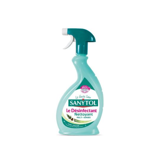 Image de Nettoyant Ménager Multi-Usages Désinfectant Pin de Méditerranée - Sanytol - 500ml