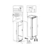 Image de Congélateur armoire intégrable 220L NoFrost - Beko BFNA247E40SN
