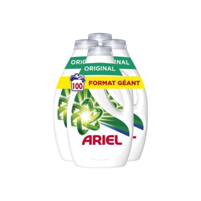 Picture of Lessive liquide ARIEL Original 4 x 1,25L, 100 lavages