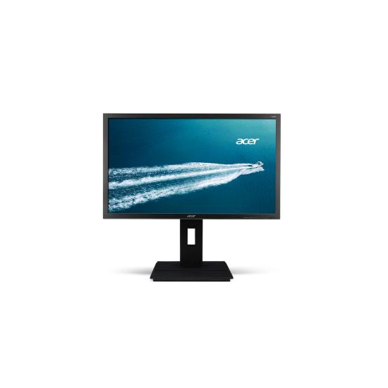 Image de Ecran ordinateur professionnel LED 24" Acer B6 B246HL, 61 cm (24"), 1920 x 1080 pixels, Full HD, LCD, 5 ms, Gris